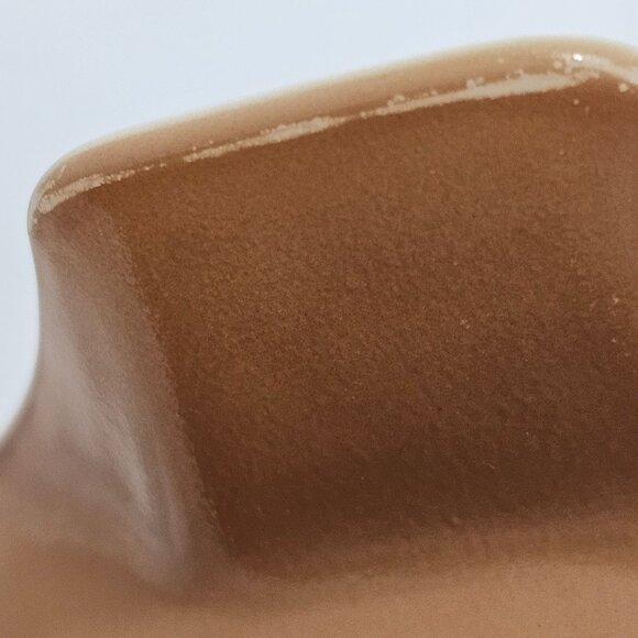 Pyrex Woodland Brown Casserole Dish 1.5qt Corelle  Corning white outlined flower - Picture 5 of 8